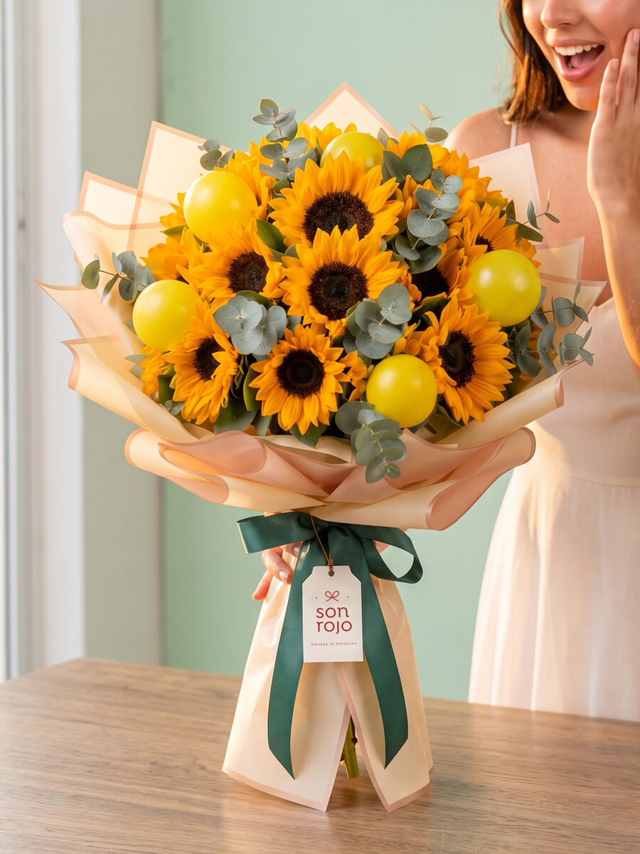 Gran Ramo Alegría Girasoles